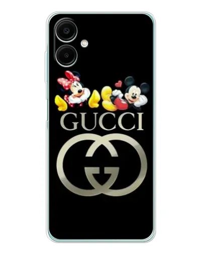 Чехол для Samsung Galaxy A07 с картинкой «Gucci — герои Disney»