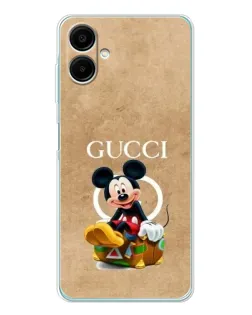 Чехол для Samsung Galaxy A07 с картинкой «Микки Маус Gucci — крафт» Чехол для Samsung Galaxy A07 с картинкой «Микки Маус Gucci — крафт»