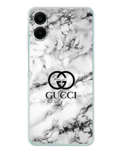 Чехол для Samsung Galaxy A07 с картинкой «Gucci — мраморный шик»