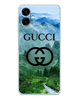 Чехол для Samsung Galaxy A07 с картинкой «Gucci — горный пейзаж» Чехол для Samsung Galaxy A07 с картинкой «Gucci — горный пейзаж»