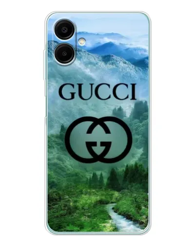 Чехол для Samsung Galaxy A07 с картинкой «Gucci — горный пейзаж»