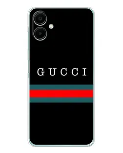 Чехол для Samsung Galaxy A07 с картинкой «Gucci — красный пояс» Чехол для Samsung Galaxy A07 с картинкой «Gucci — красный пояс»
