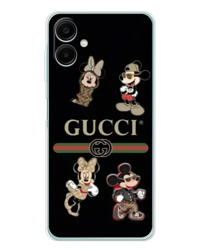 Чехол для Samsung Galaxy A07 с картинкой «Gucci — герои Disney и монограмма» Чехол для Samsung Galaxy A07 с картинкой «Gucci — герои Disney и монограмма»