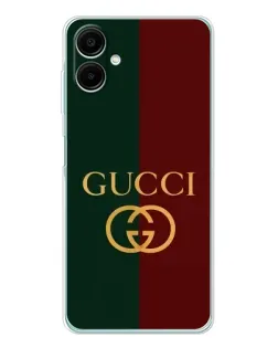 Чехол для Samsung Galaxy A07 с картинкой «Gucci — темно-зеленый градиент» Чехол для Samsung Galaxy A07 с картинкой «Gucci — темно-зеленый градиент»