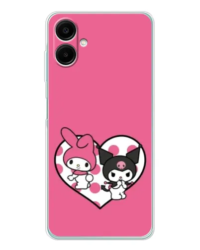 Чохол для Samsung Galaxy A07 з картинкою «Kuromi та My Melody» Чохол для Samsung Galaxy A07 з картинкою «Kuromi та My Melody»
