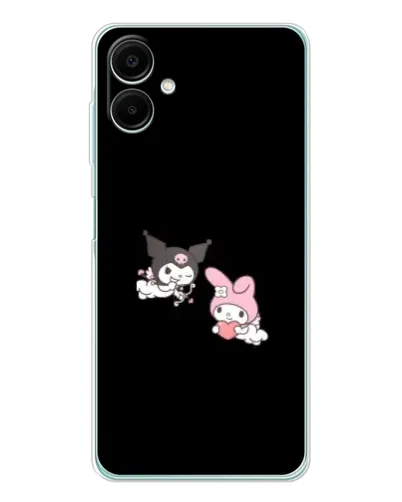 Чохол для Samsung Galaxy A07 з картинкою «My Melody та Kuromi» Чохол для Samsung Galaxy A07 з картинкою «My Melody та Kuromi»