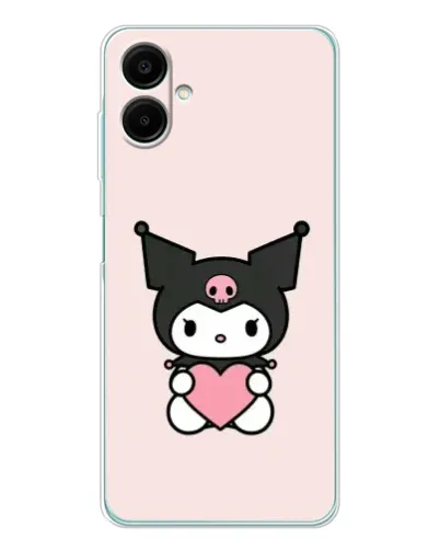 Чохол для Samsung Galaxy A07 з картинкою «Kuromi та серце» Чохол для Samsung Galaxy A07 з картинкою «Kuromi та серце»