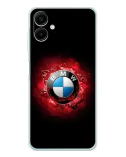 Чехол для Samsung Galaxy A07 с картинкой «Логотип BMW — вспышка»