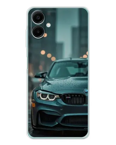 Чехол для Samsung Galaxy A07 с картинкой «BMW в огнях города»