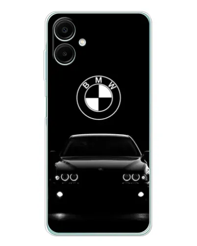 Чехол для Samsung Galaxy A07 с картинкой «BMW — взгляд из темноты»