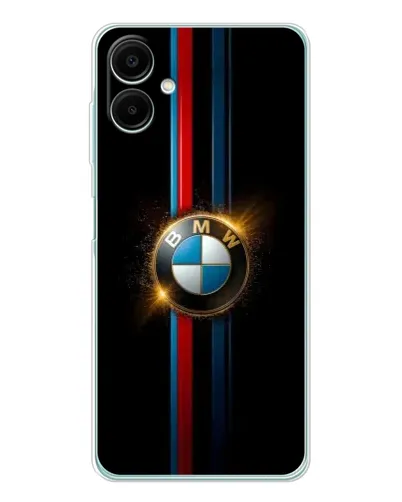 Чехол для Samsung Galaxy A07 с картинкой «BMW M-Power неон»