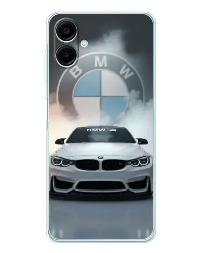 Чехол для Samsung Galaxy A07 с картинкой «BMW в белом дыму» Чехол для Samsung Galaxy A07 с картинкой «BMW в белом дыму»