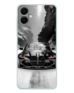 Чохол для Samsung Galaxy A07 з картинкою «BMW — акварельний дрифт»