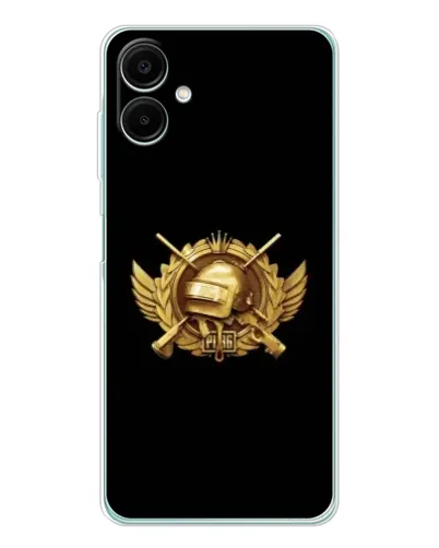 Чехол для Samsung Galaxy A07 с картинкой «PUBG — оранжевый градиент»