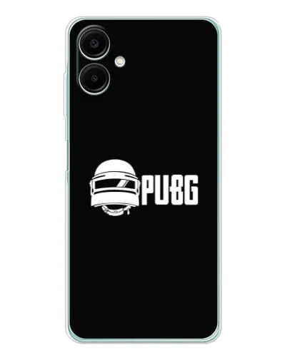 Чехол для Samsung Galaxy A07 с картинкой «PUBG — классический лого»