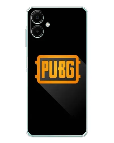 Чехол для Samsung Galaxy A07 с картинкой «PUBG — рамка лого»