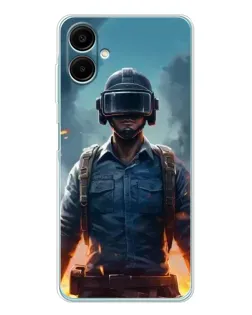 Чехол для Samsung Galaxy A07 с картинкой «PUBG — реалистичный герой» Чехол для Samsung Galaxy A07 с картинкой «PUBG — реалистичный герой»