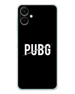 Чехол для Samsung Galaxy A07 с картинкой «PUBG — белый логотип» Чехол для Samsung Galaxy A07 с картинкой «PUBG — белый логотип»