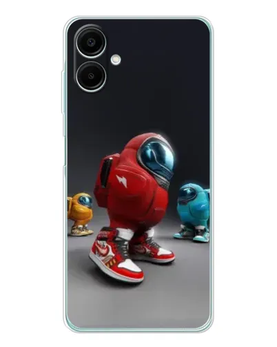 Чехол для Samsung Galaxy A07 с картинкой «Among Us — 3D стиль»