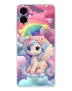 Чехол для Samsung Galaxy A07 с картинкой «Маленький единорог» Чехол для Samsung Galaxy A07 с картинкой «Маленький единорог»
