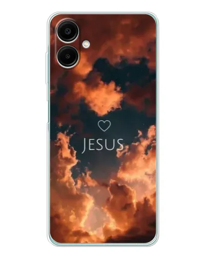 Чехол для Samsung Galaxy A07 с картинкой «Сияние Имени Jesus» Чехол для Samsung Galaxy A07 с картинкой «Сияние Имени Jesus»