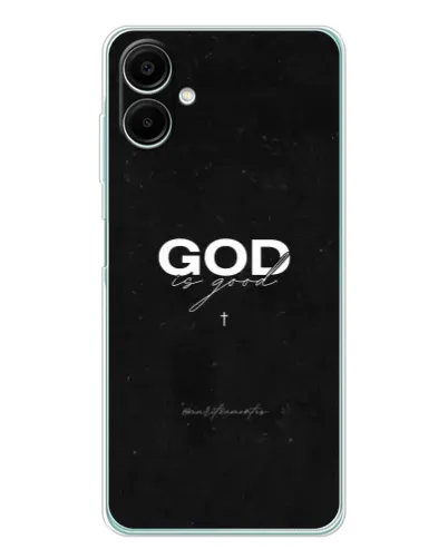 Чехол для Samsung Galaxy A07 с картинкой «GOD — Бог над всем» Чехол для Samsung Galaxy A07 с картинкой «GOD — Бог над всем»