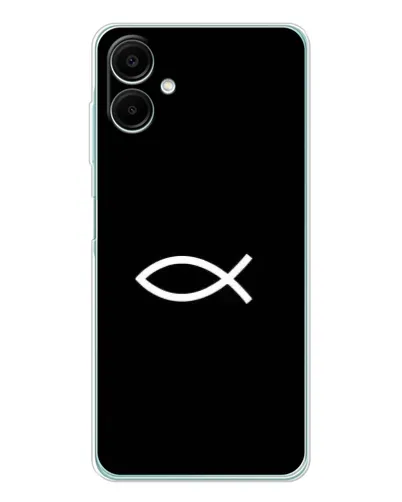 Чехол для Samsung Galaxy A07 с картинкой «Символ рыбы Jesus» Чехол для Samsung Galaxy A07 с картинкой «Символ рыбы Jesus»