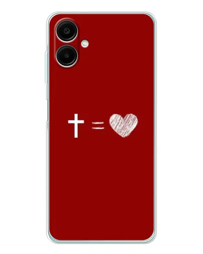 Чехол для Samsung Galaxy A07 с картинкой «Уравнение любви» Чехол для Samsung Galaxy A07 с картинкой «Уравнение любви»
