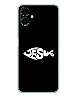 Чехол для Samsung Galaxy A07 с картинкой «Рыба Jesus» Чехол для Samsung Galaxy A07 с картинкой «Рыба Jesus»