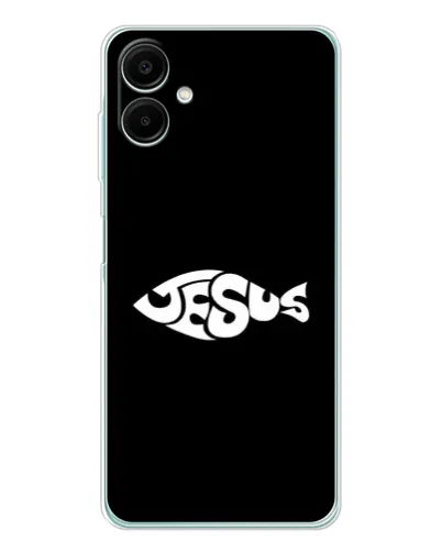 Чехол для Samsung Galaxy A07 с картинкой «Рыба Jesus» Чехол для Samsung Galaxy A07 с картинкой «Рыба Jesus»