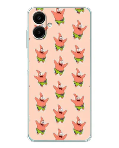 Чехол для Samsung Galaxy A07 с картинкой «Патрик Стар паттерн»