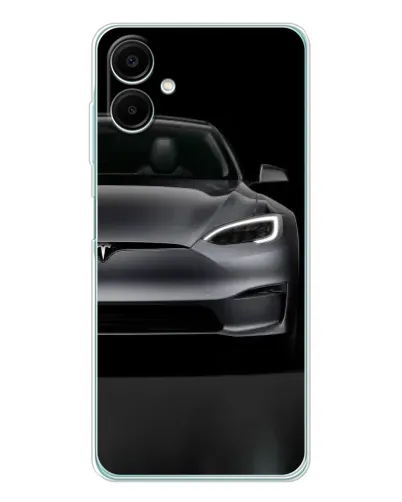 Чехол для Samsung Galaxy A07 с картинкой «Tesla Model S Look» Чехол для Samsung Galaxy A07 с картинкой «Tesla Model S Look»