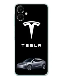 Чехол для Samsung Galaxy A07 с картинкой «Tesla Model Y» Чехол для Samsung Galaxy A07 с картинкой «Tesla Model Y»