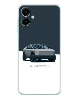Чехол для Samsung Galaxy A07 с картинкой «Серебристый Cybertruck Tesla» Чехол для Samsung Galaxy A07 с картинкой «Серебристый Cybertruck Tesla»