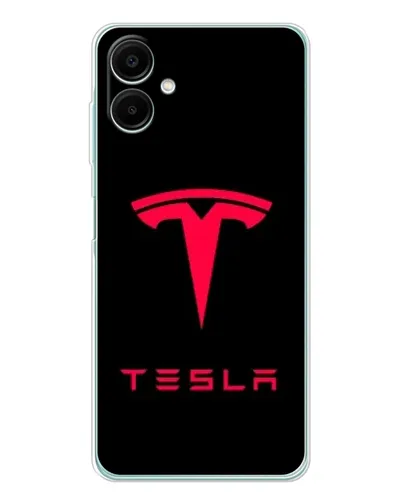 Чехол для Samsung Galaxy A07 с картинкой «Tesla Red Logo» Чехол для Samsung Galaxy A07 с картинкой «Tesla Red Logo»