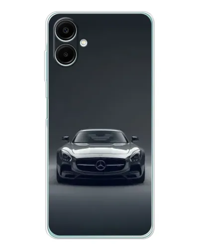 Чехол для Samsung Galaxy A07 с картинкой «Mercedes на черном» Чехол для Samsung Galaxy A07 с картинкой «Mercedes на черном»
