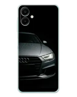 Чехол для Samsung Galaxy A07 с картинкой «Audi — детализация кузова» Чехол для Samsung Galaxy A07 с картинкой «Audi — детализация кузова»
