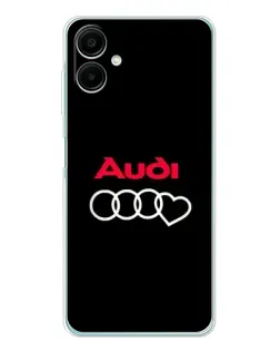 Чехол для Samsung Galaxy A07 с картинкой «Логотип Audi Heart» Чехол для Samsung Galaxy A07 с картинкой «Логотип Audi Heart»