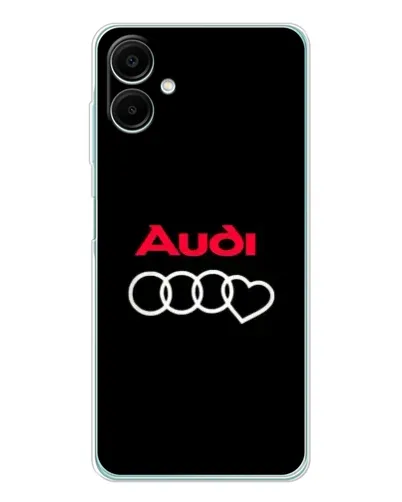 Чехол для Samsung Galaxy A07 с картинкой «Логотип Audi Heart»