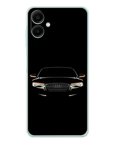 Чехол для Samsung Galaxy A07 с картинкой «Audi — ночной контур»