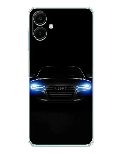 Чехол для Samsung Galaxy A07 с картинкой «Audi в неоне»
