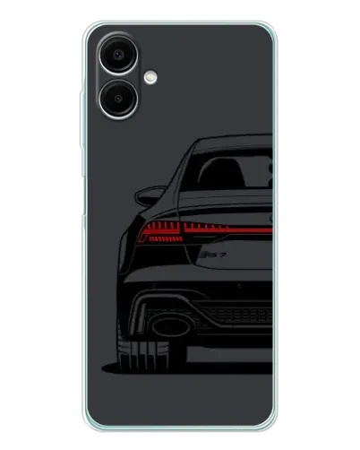 Чехол для Samsung Galaxy A07 с картинкой «Задняя часть Audi — арт»