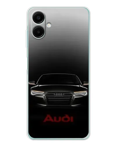 Чехол для Samsung Galaxy A07 с картинкой «Audi — градиентный контур»