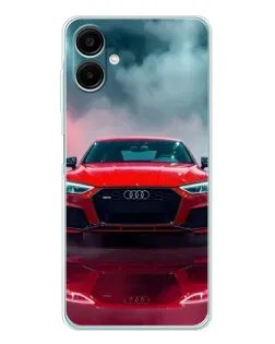 Чехол для Samsung Galaxy A07 с картинкой «Audi RS — красный стиль» Чехол для Samsung Galaxy A07 с картинкой «Audi RS — красный стиль»