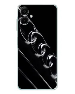 Чехол для Samsung Galaxy A07 с картинкой «Audi — абстрактные кольца» Чехол для Samsung Galaxy A07 с картинкой «Audi — абстрактные кольца»