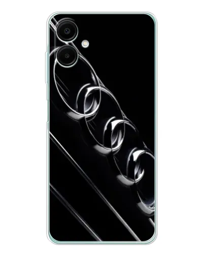 Чехол для Samsung Galaxy A07 с картинкой «Audi — абстрактные кольца»