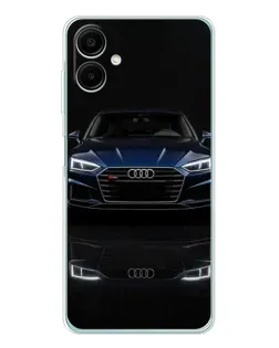 Чехол для Samsung Galaxy A07 с картинкой «Audi — ночное отражение» Чехол для Samsung Galaxy A07 с картинкой «Audi — ночное отражение»