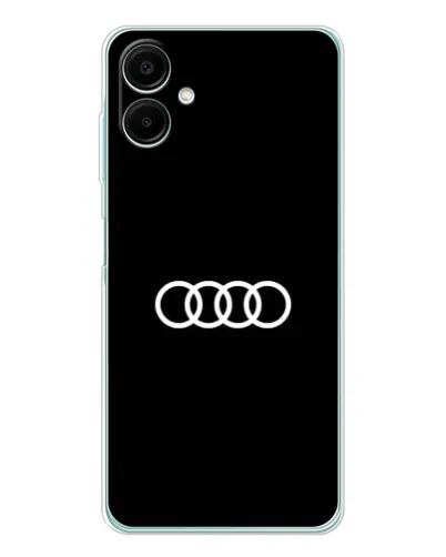 Чехол для Samsung Galaxy A07 с картинкой «Audi White Logo»