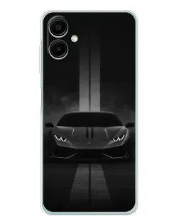 Чехол для Samsung Galaxy A07 с картинкой «Lamborghini симметрия дорог»