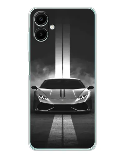 Чехол для Samsung Galaxy A07 с картинкой «Lamborghini симметрия дорог»